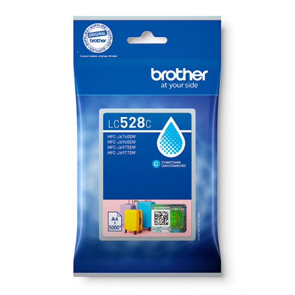 BROTHER TINTEIRO AZUL LC528C