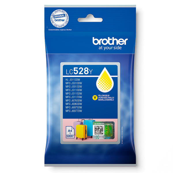 BROTHER TINTEIRO AMARELO LC528Y