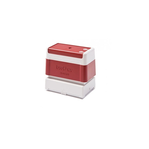 BROTHER SUPORTE DE CARIMBO VERMELHO PR3458R6P 34X58MM MOQ 6UNI