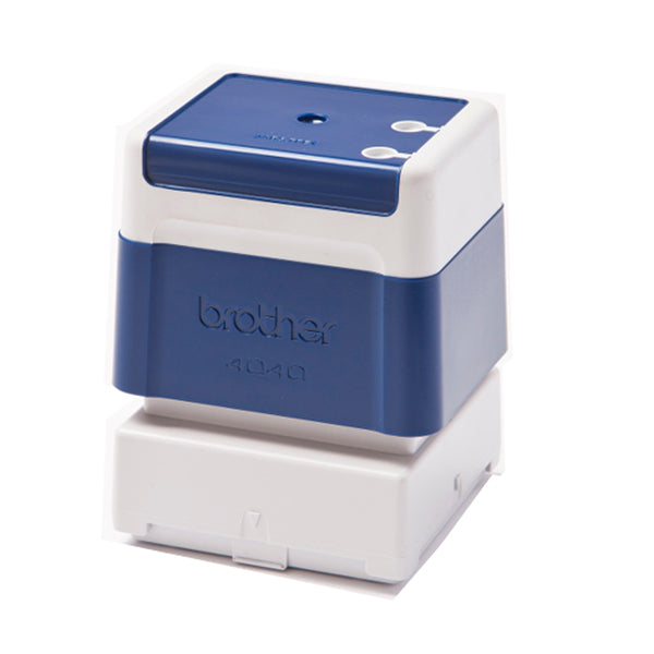 BROTHER SUPORTE DE CARIMBO AZUL PR4040E6P 40X40MM MOQ 6UNI