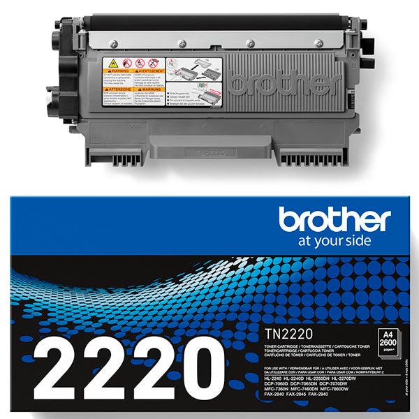 BROTHER TONER PRETO TN2220XL