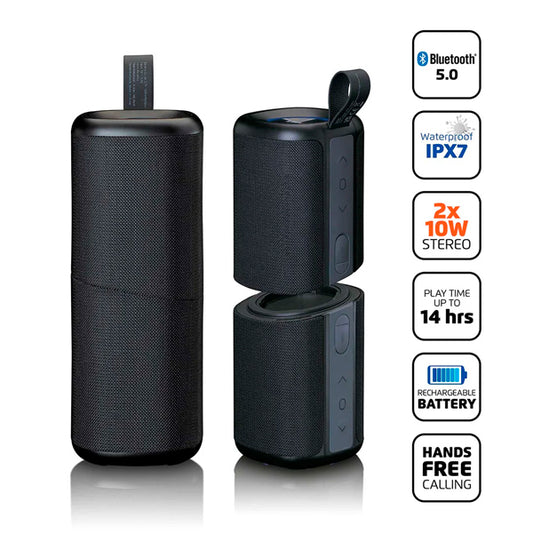 LENCO COLUNA BLUETOOTH 5.0 2 EM 1 (2 X 10W TWS) IPX7