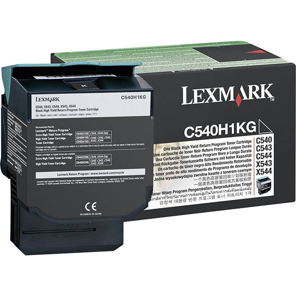 LEXMARK TONER PRETO ELEVADA CAP C/RETOR 2.5K