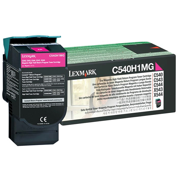 LEXMARK TONER MAGENTA ELEVADA CAP C/RETOR 2K