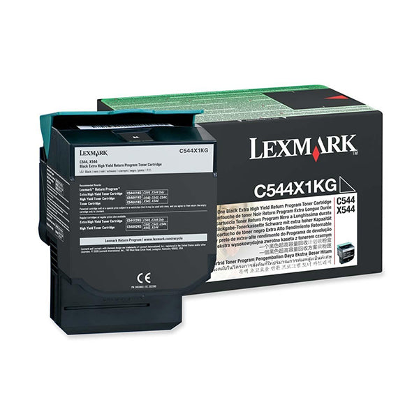LEXMARK TONER PRETO CAP EXTRA C/RETORNO 6K