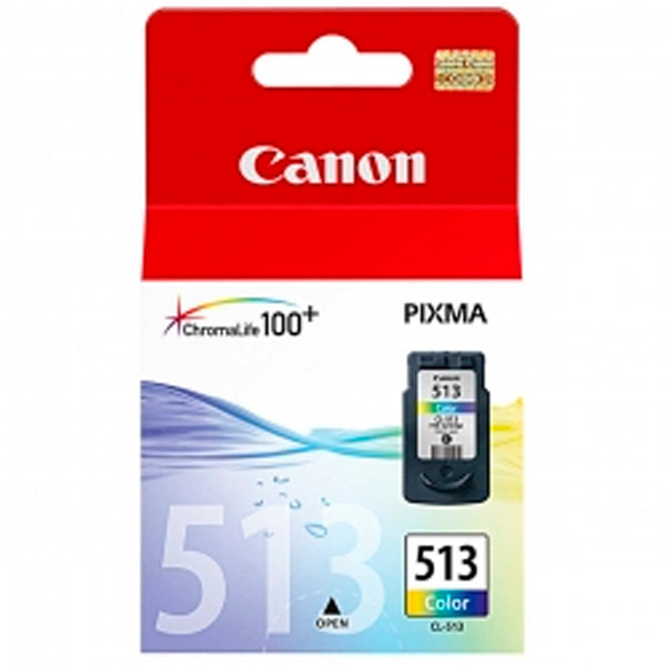 CANON 1LB CL-513 INK CARTRIDGE COLOUR STANDARD CAPACITY 13ML 349 PAGES 1PACK