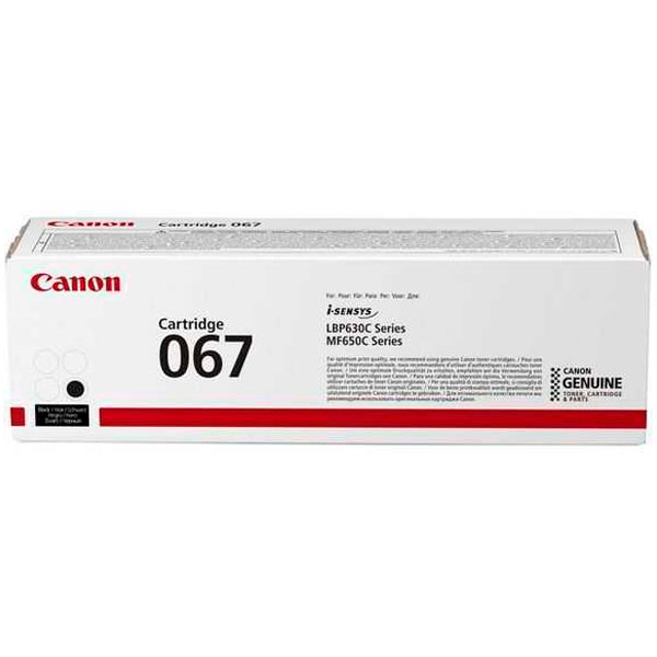 CANON TONER CARTRIDGE 067 BLACK