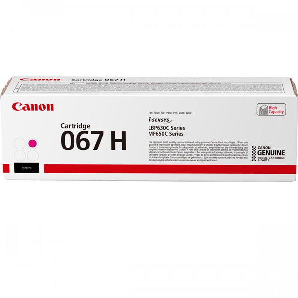CANON TONER CARTRIDGE 067 HIGH YIELD MAGENTA