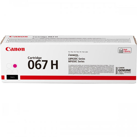 CANON TONER CARTRIDGE 067 HIGH YIELD MAGENTA