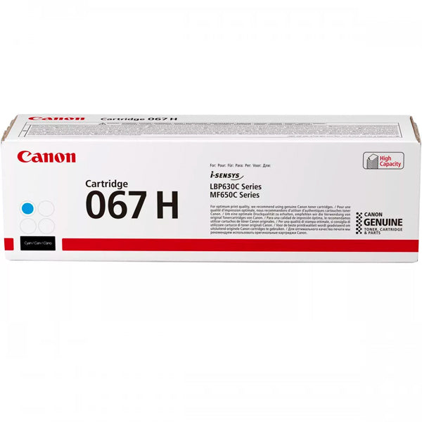 CANON TONER CARTRIDGE 067 HIGH YIELD CYAN