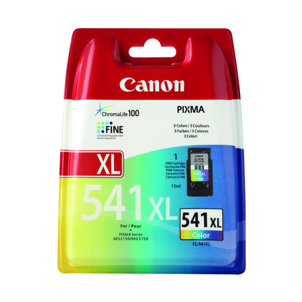 CANON TINTEIRO PACK 3 CORES CL-541XL MG4150/3250/3150/2250/2150