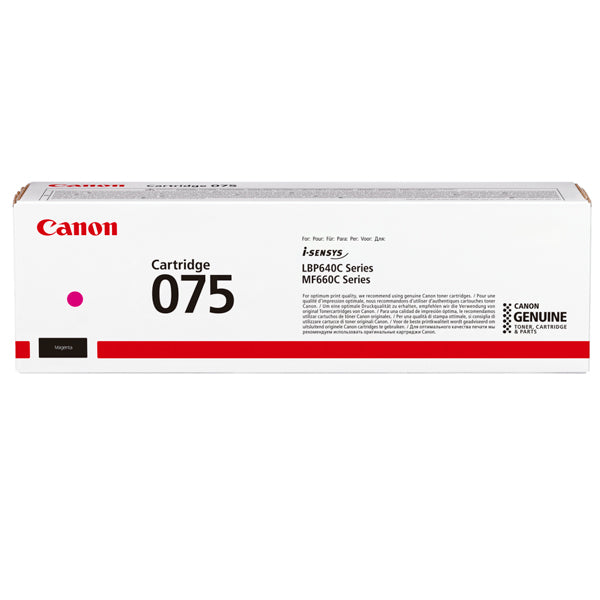 CANON TONER CARTRIDGE 075 M