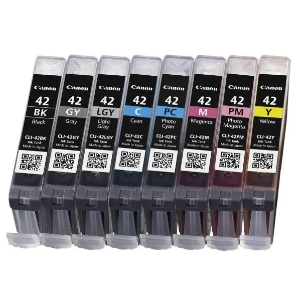 CANON TINTEIRO PACK BK/GY/C/LG/Y/PC/PM CLI-42