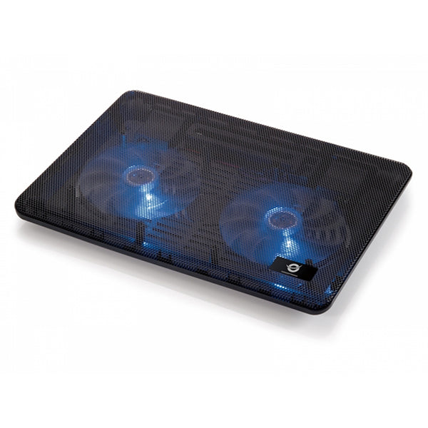 CONCEPTRONIC BASE PORTATIL 2XFANS BLACK