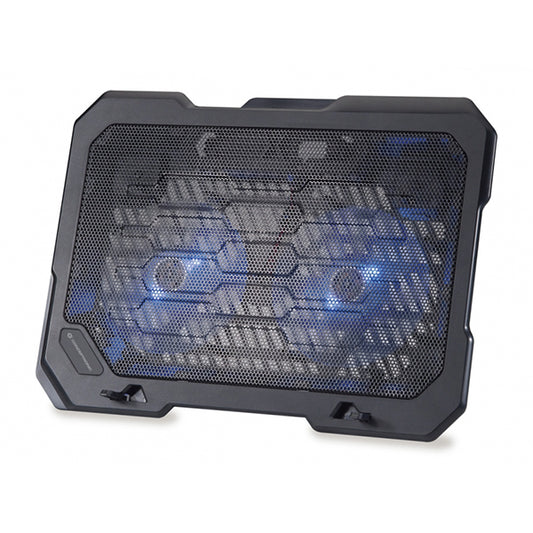 CONCEPTRONIC BASE PORTATIL 2XFANS 15.6" BLACK