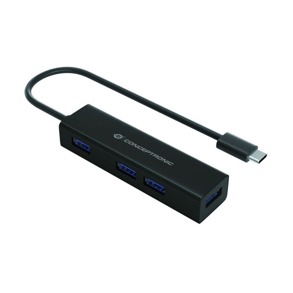 CONCEPTRONIC HUB USB2.0 7PORT USB2.0+ CABO ALIMENTACAO USB/DC