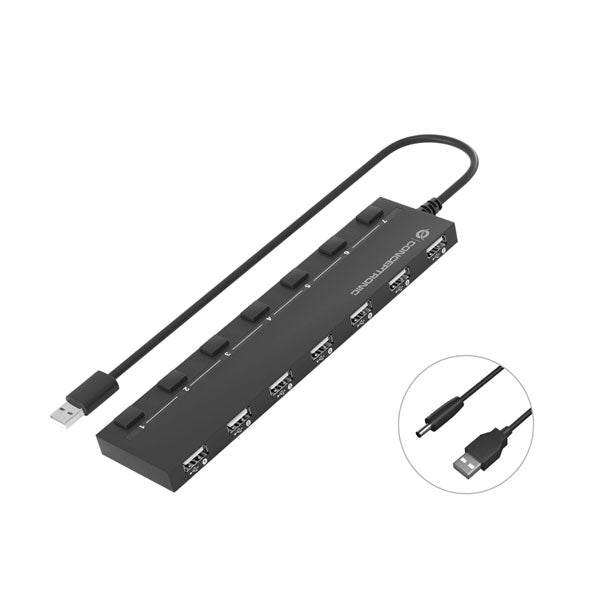 CONCEPTRONIC LEITOR CARTOES 8 EM 1 USB3.0