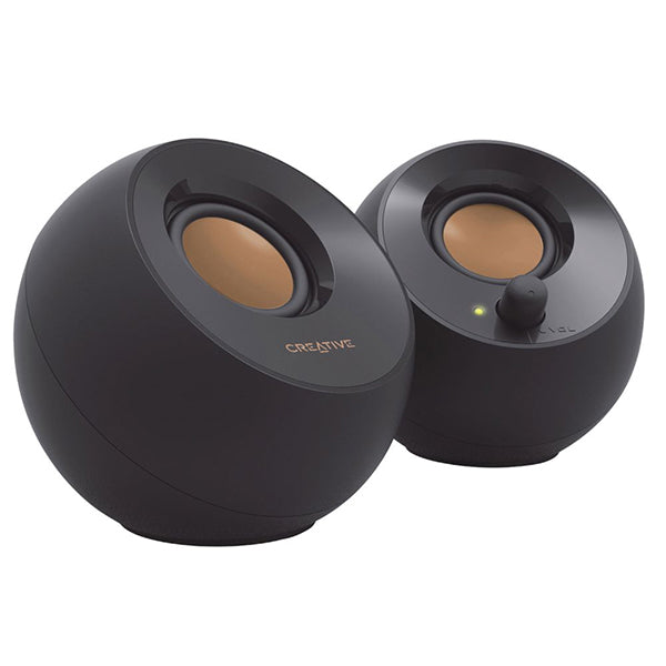 CREATIVE COLUNAS PEBBLE 2.0 USB BLACK B CREATIVE