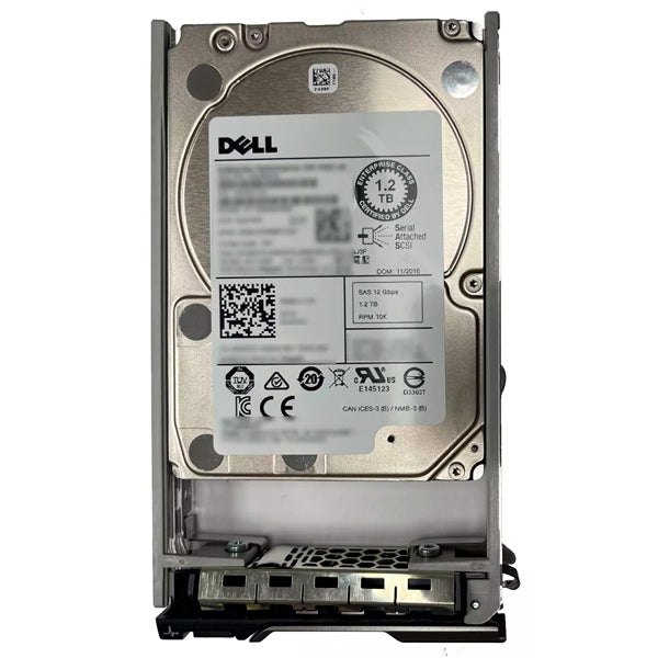 DELL HDD 2.5" 1.2TB 10K RPM SAS 12GBPS HOT-PLUG 3.5IN HYB CUSKIT