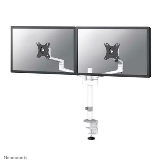 NEOMOUNTS NEXT LITE FLAT SCREEN DESK MOUNT 2 SCREENS 17-27 WHITE