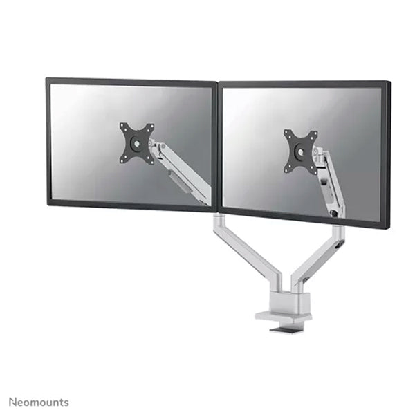 NEOMOUNTS NEXT SLIM DESK MOUNT 2 SCREENS 17-32 SILVER