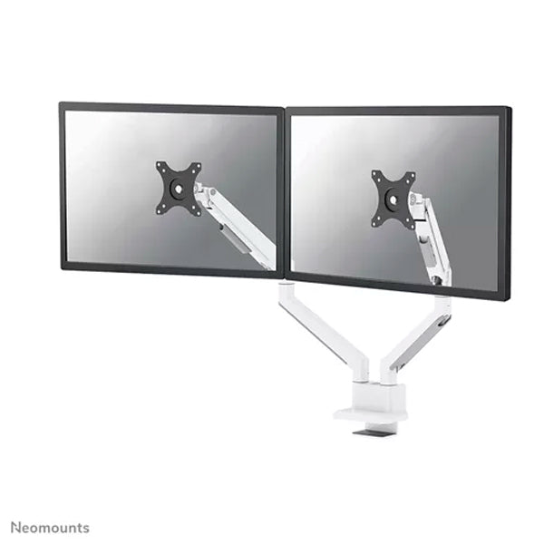 NEOMOUNTS NEXT SLIM DESK MOUNT 2 SCREENS 17-32 WHITE
