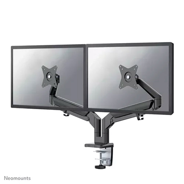NEOMOUNTS DESK MOUNT ULTRA FLAT 2 SCREENS 17-32 BLACK