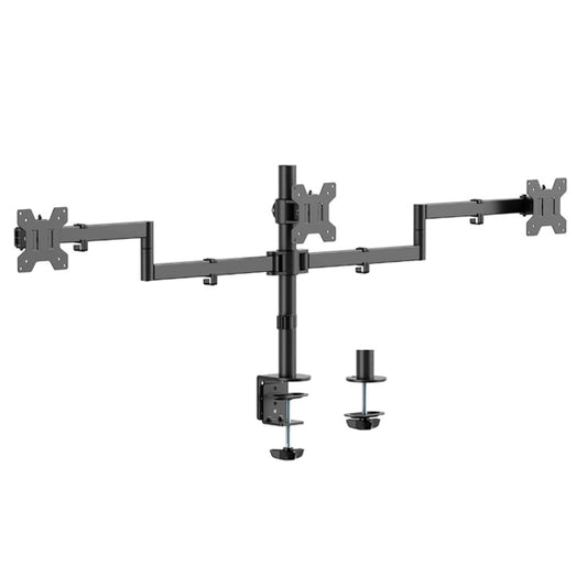 AISENS SUPORTE DE MESA TRIPLO DE 13" A 27"