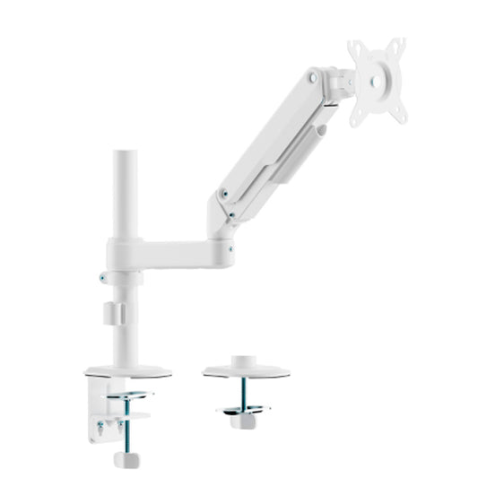 AISENS SUPORTE MONITOR MESA ECO CONTRAPESO GIRATORIO E INCLINÁVEL 17-32 BRANCO