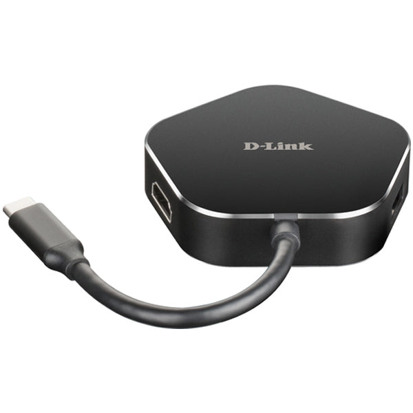 D-LINK HUB CONTROLADOR USB-C 4 EM 1 HDMI