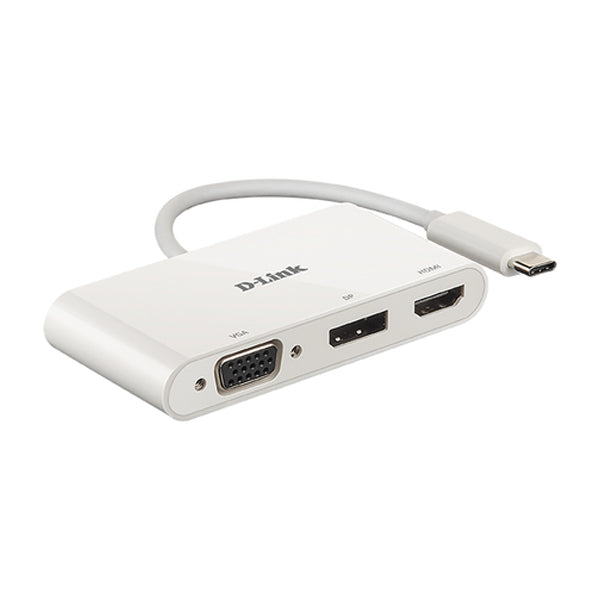 D-LINK HUB USB-C 4 EN 1 COM HDMI