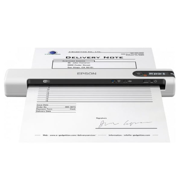 EPSON SCANNER WORKFORCE DS-80W BRANCO  30/09