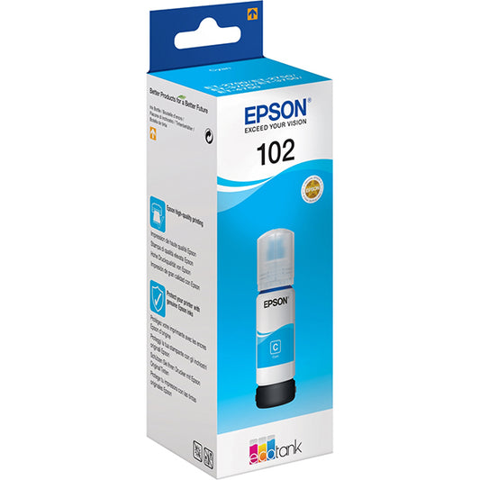 EPSON TINTEIRO AZUL 102 ET-2700/2750/3700/3750/4750