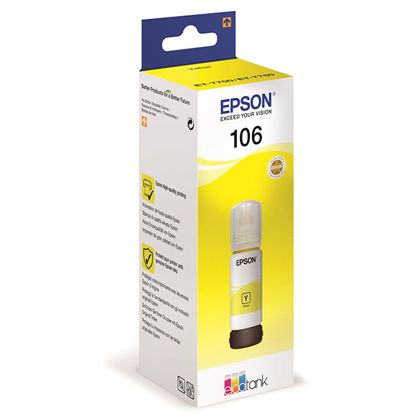 EPSON TINTEIRO AMARELO 102 ET-2700/2750/3700/3750/4750