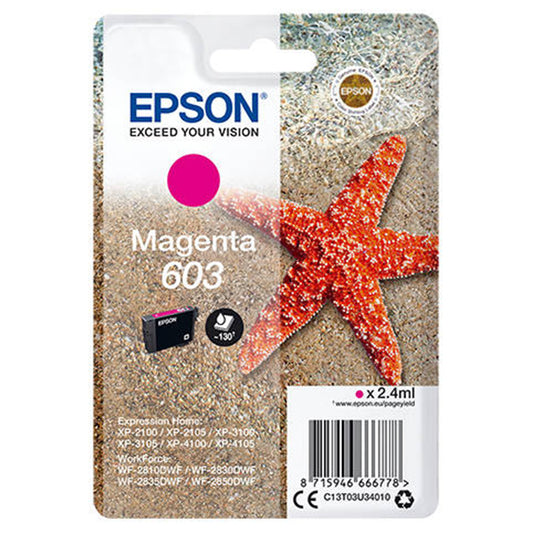 EPSON TINTEIRO MAGENTA 603 XP-28XX/3100/21XX/3105/41XX