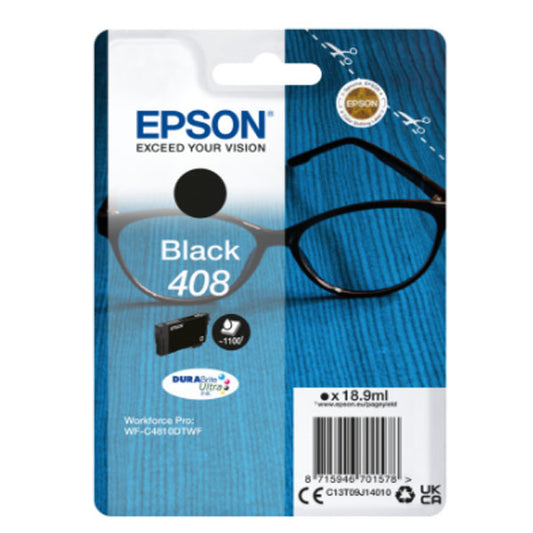 EPSON TINTEIRO PRETO 408 WF-C4810DTWF MOQ 8