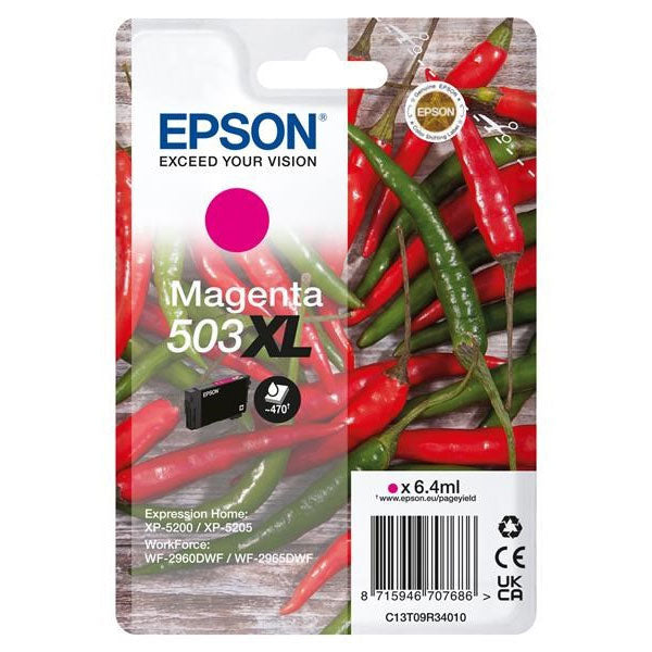 EPSON TINTEIRO MAGENTA 503XL XP5200/05/WF2960/65