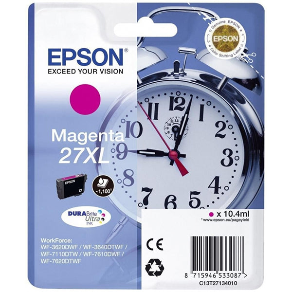 EPSON TINTEIRO MAGENTA 27XL WF-3620-40/WF-7110-7610-7620 MOQ 10