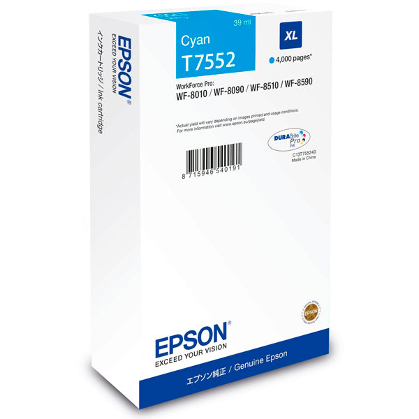 EPSON TINTEIRO AZUL L1500P WF-85XX/8090/8010