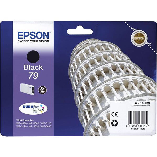 EPSON TINTEIRO PRETO L 900P WF-5620DWF/4630DWF/4640DTWF/5110DW/5690DWF/5190DW