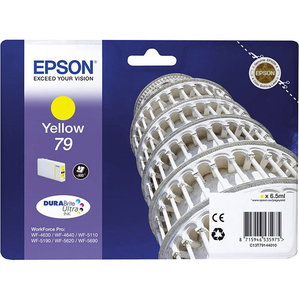 EPSON TINTEIRO AMARELO L 800P WF-5620DWF/4630DWF/4640DTWF/5110DW/5690DWF/5190DW