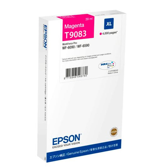 EPSON TINTEIRO MAGENTA XL T9083 WF-6090/6590