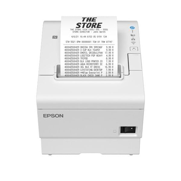 EPSON TM-T88VII (111) USB ETHERNET USB SERIE PS BRANCO C/FONTE