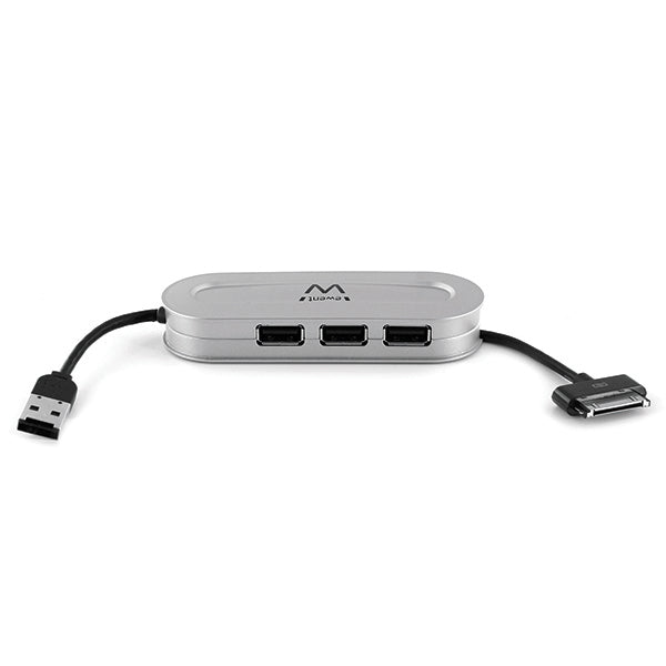 EWENT HUB USB2.0 3 PORT + APPLE CHARGER CABLE