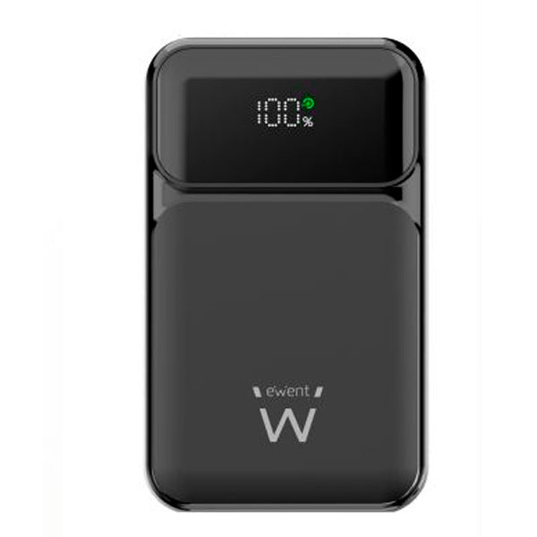 EWENT POWERBANK FAST CHARGING 20.000MAH 65W DISPLAY USB-C BLACK