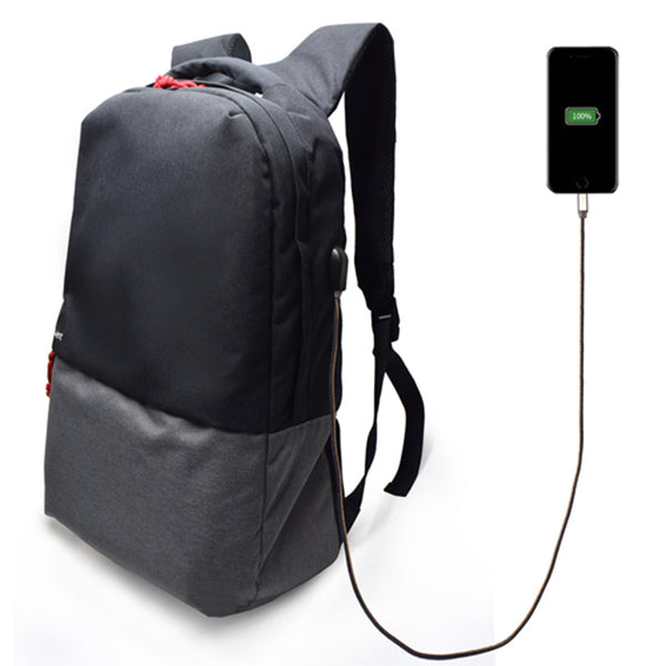 EWENT MOCHILA URBAN COM PORTA USB 17.3" BLACK/ GREY