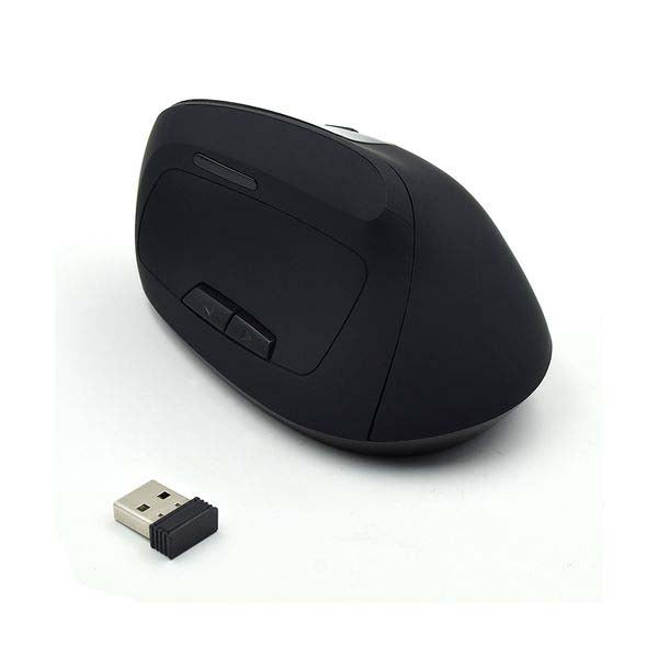 EWENT RATO VERTICAL WIRELESS ERGONOMICO BATERIA BLACK 1600DPI