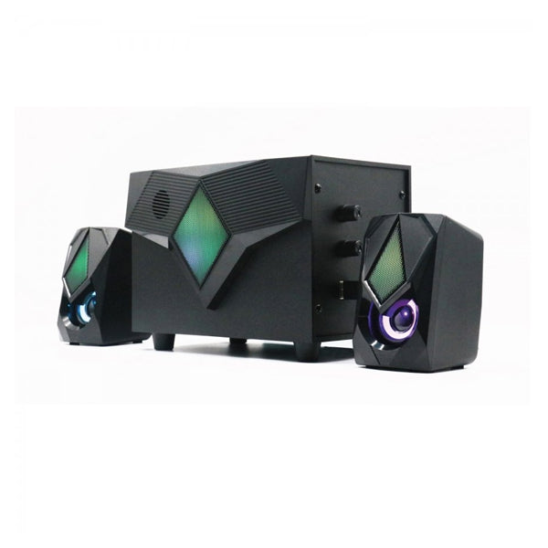 EWENT COLUNAS GAMING 2.1 RGB 11W RMS JACK 3.5" USB BLUETOOTH SD FM