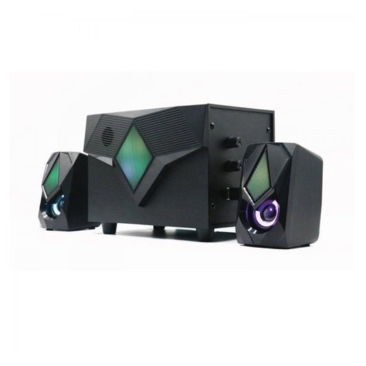 EWENT COLUNAS GAMING 2.1 RGB 11W RMS JACK 3.5" USB BLUETOOTH SD FM