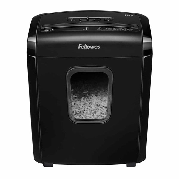 FELLOWES MÁQ. DE DESTRUIR PAPEL 6M MINICORTE 4X12MM